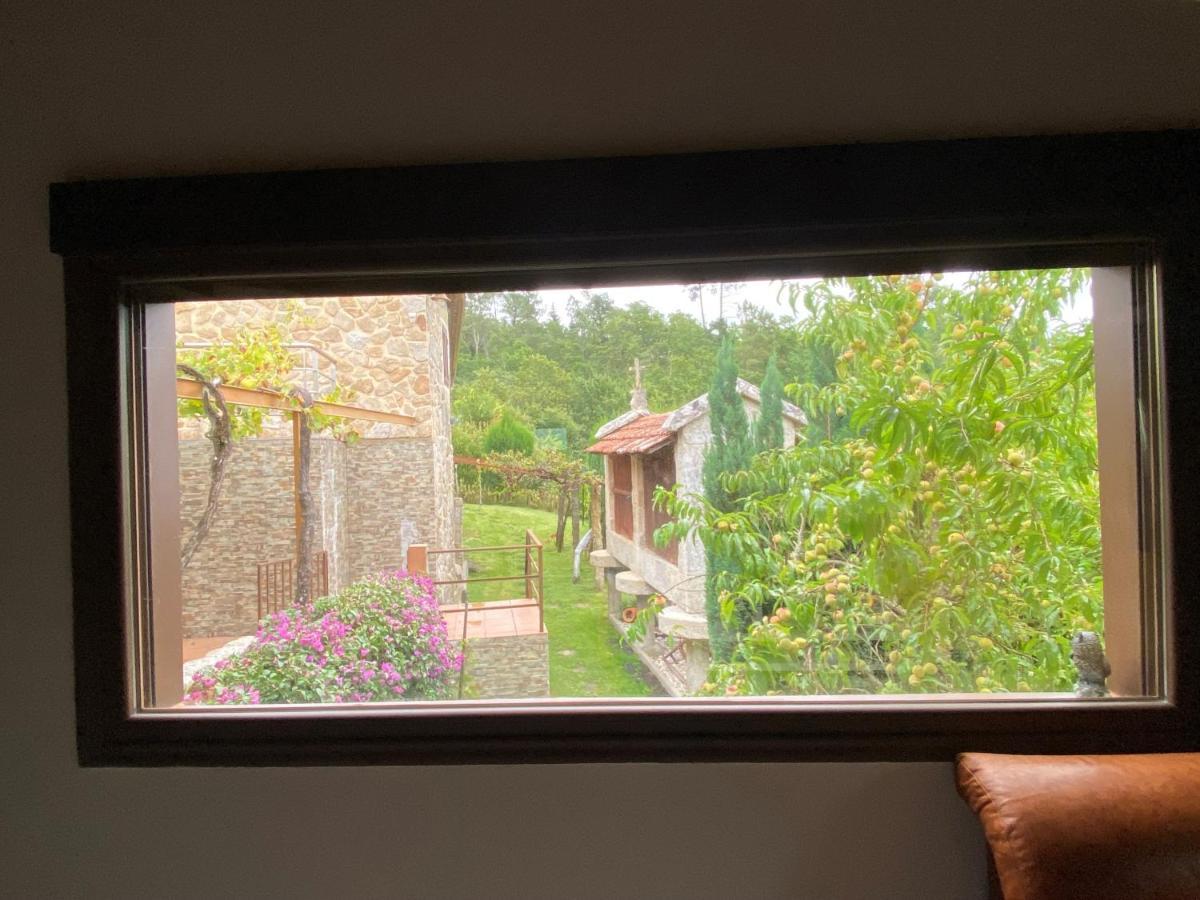 Casa Rural O Carballo Da Pedra La Caniza Eksteriør billede