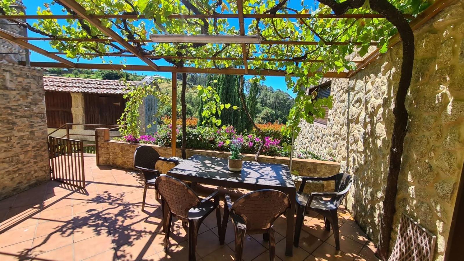 Casa Rural O Carballo Da Pedra La Caniza Eksteriør billede