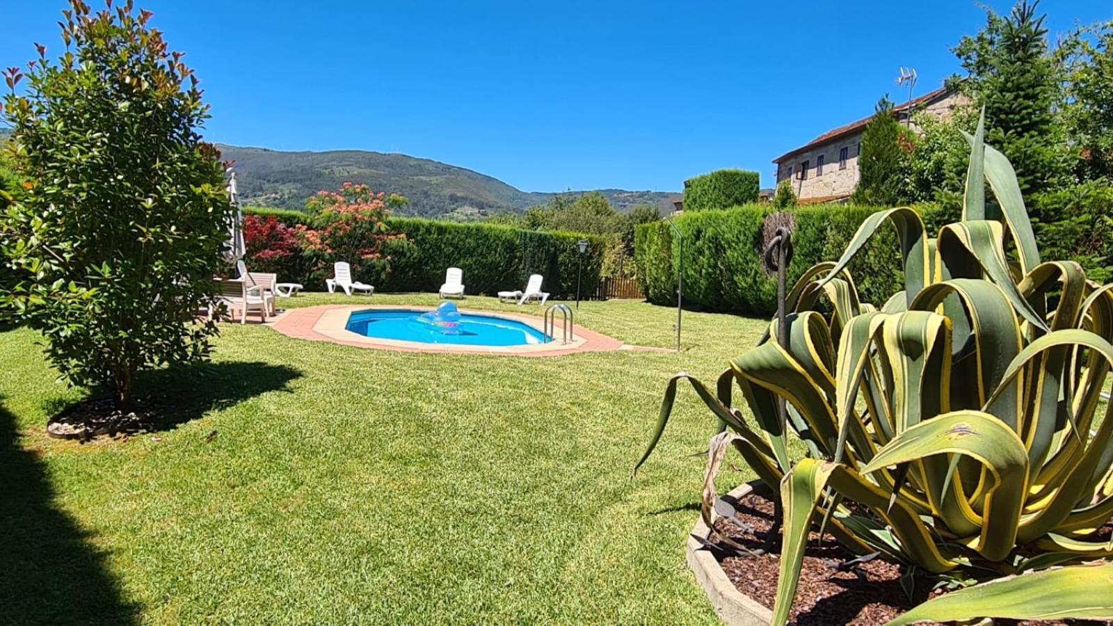 Casa Rural O Carballo Da Pedra La Caniza Eksteriør billede