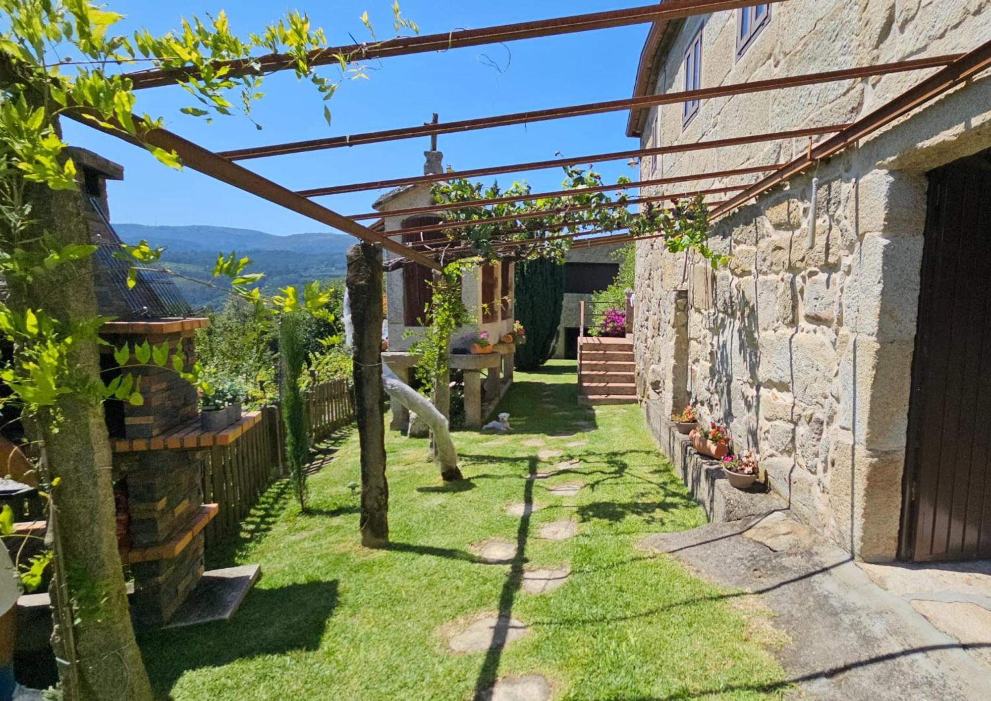 Casa Rural O Carballo Da Pedra La Caniza Eksteriør billede